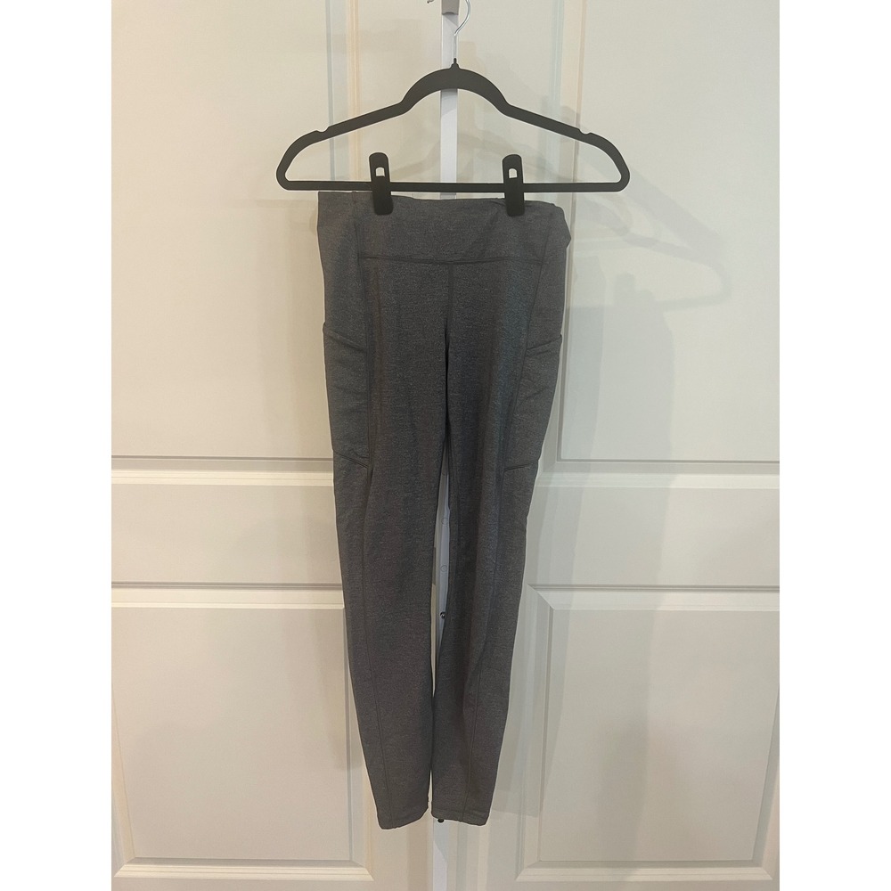 Lululemon Speed Up High Rise Tight 28 Grey Heathered Leggings Pockets Size 6 - Picture 1 of 8